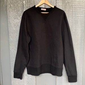 JCrew Wallace & Barnes Black XL Crew Sweatshirt